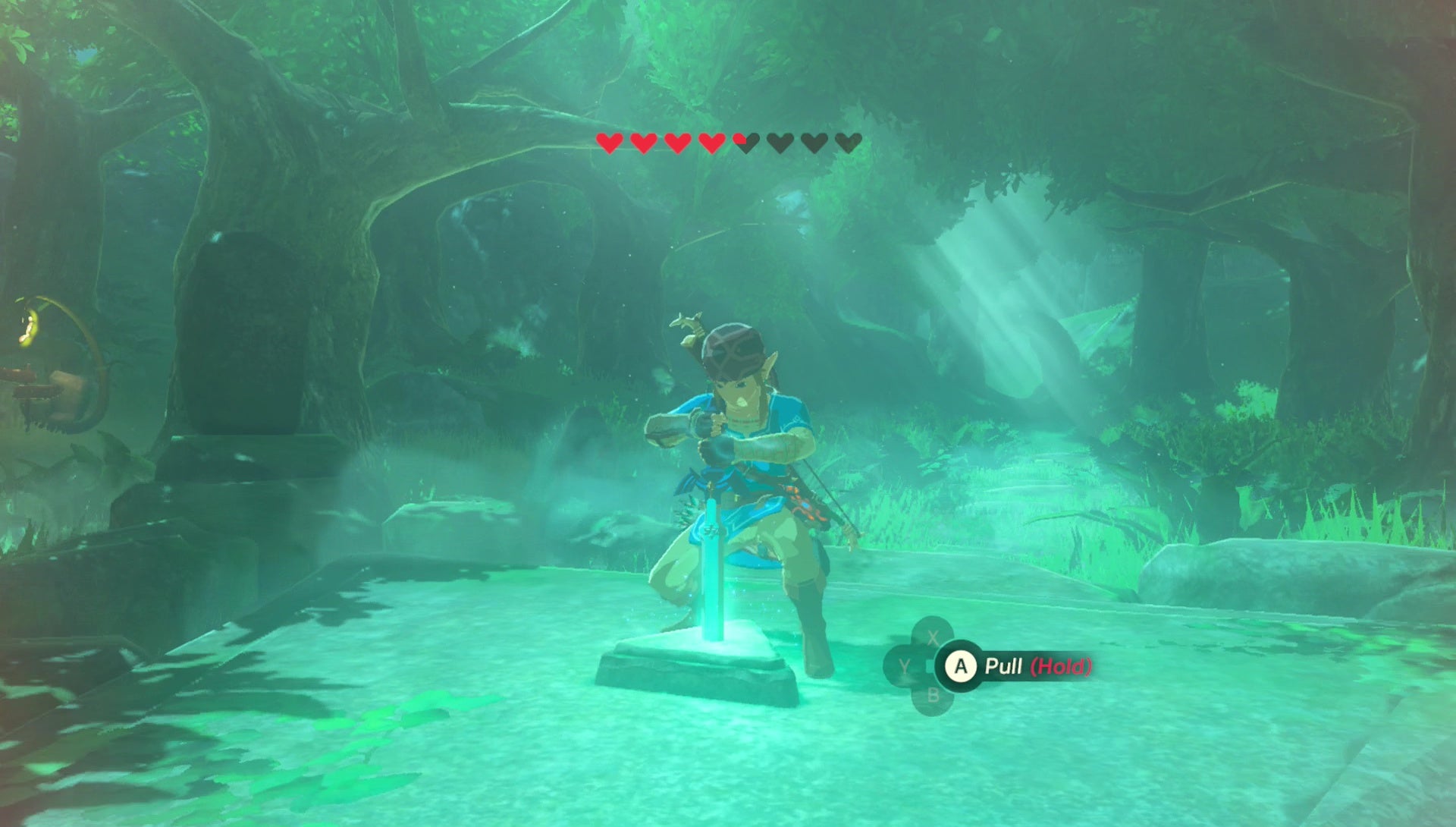 Zelda Breath of the Wild Master Sword location of the legendary